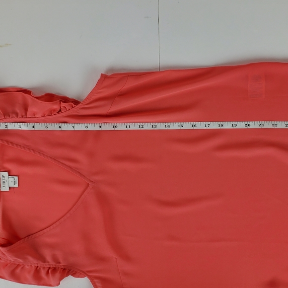J Crew Factory sleeveless chiffon top size 6 - Picture 6 of 7